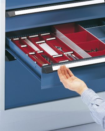 Armoire de stockage - Otto Kind GmbH & Co. KG - au sol / à tiroir / pour station de travail