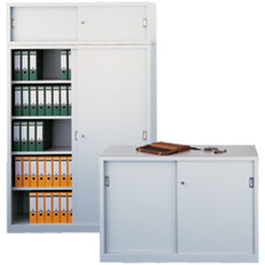 Armoire de bureau - Otto Kind GmbH & Co. KG - au sol / à étagères / à portes coulissantes