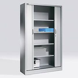 Armoire de bureau - Otto Kind GmbH & Co. KG - au sol / à rideaux / à étagères