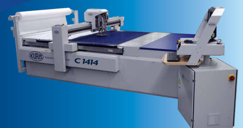 Machine de découpe à couteau - C1414 - KURIS Spezialmaschinen - pour métal / CNC / compacte