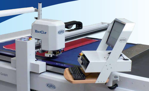 Machine de découpe à couteau - TexCut 25, 30, 45, 60, 70, 80 - KURIS Spezialmaschinen - pour textiles / CNC