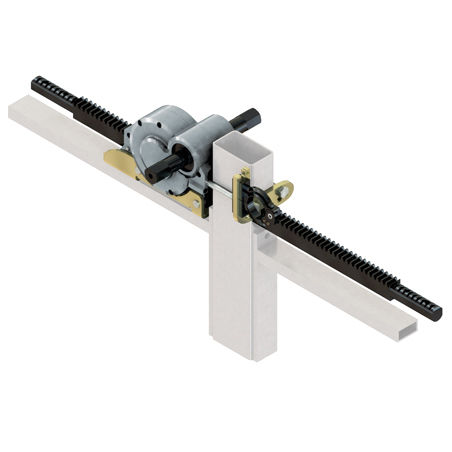 Crémaillère à denture droite - LZG 24 - Lock Antriebstechnik GmbH - en acier / linéaire