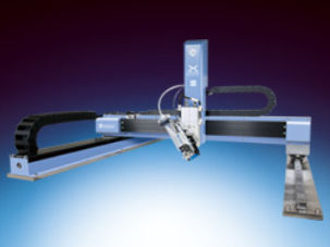 Robot cartésien - CROSS MASTER SX series® - Musashi Engineering, Inc. - 3 axes / de dosage