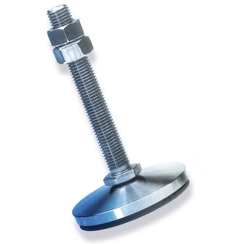 Pied de machine - MF series - Technische Antriebselemente GmbH - en acier inoxydable / fileté / fixation au sol