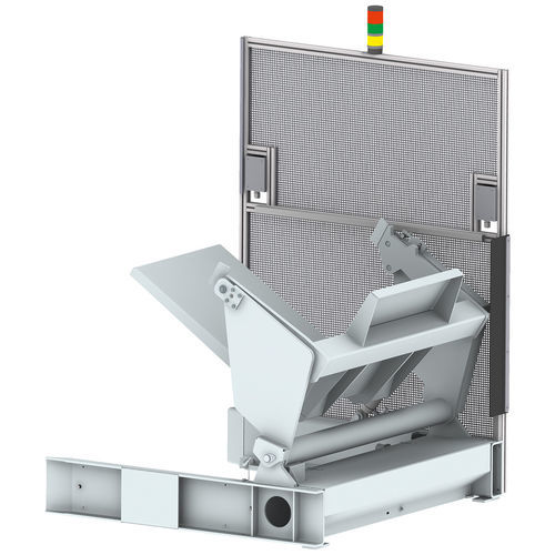 Basculeur électrohydraulique - NE 330 - Ventzki Handling Systems - de caisses / en métal / fixe