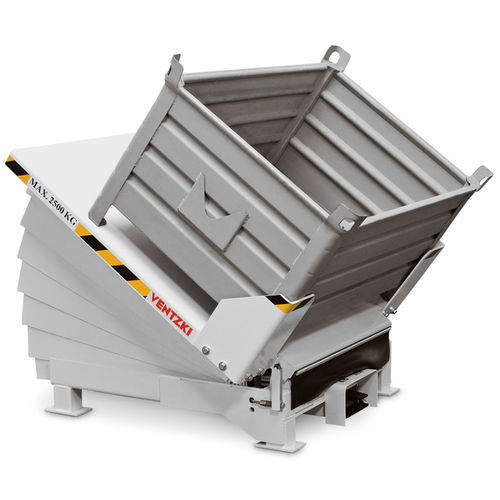 Basculeur électrohydraulique - NE 3 series - Ventzki Handling Systems - hydropneumatique / de caisses / fixe