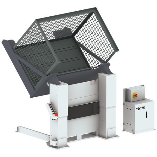 Appareil de levage et de retournement hydraulique - NHE 3 series - Ventzki Handling Systems - électrique / pour conteneur / pour palettes
