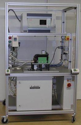 Banc de test fonctionnel - Dr. Wiesner - de débit / automatique / pour filtres