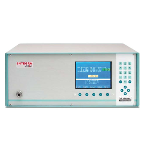 Appareil de test de débit - INTEGRA DF1/DFM  - Dr. Wiesner - automatique / contrôlé par PLC / industriel