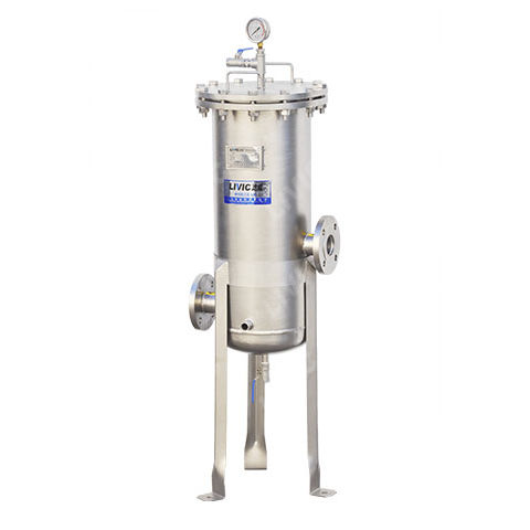 Filtre à liquide - CF series - Shanghai LIVIC Filtration System Co., Ltd. - à cartouche / en acier inoxydable / haute efficacité