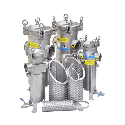 Filtre à liquide - SF series - Shanghai LIVIC Filtration System Co., Ltd. - à panier / en maille métallique / en acier inoxydable