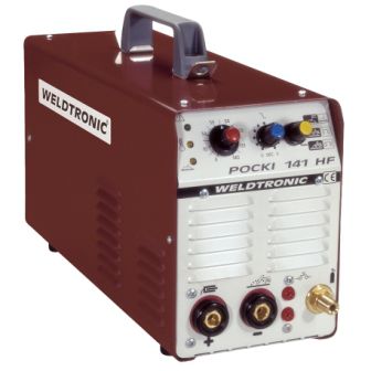 Poste à souder MMA - POCKI 141 HF - WELDTRONIC SRL - TIG / monophasé / DC pulsé