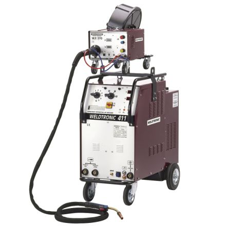 Machine de soudage MIG - Mig Synergic 411 – 531 – 651 - WELDTRONIC SRL - MAG / automatique / compacte