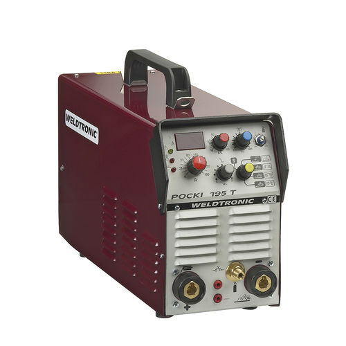 Poste à souder MMA - POCKI 195 T - WELDTRONIC SRL - TIG / monophasé / DC pulsé