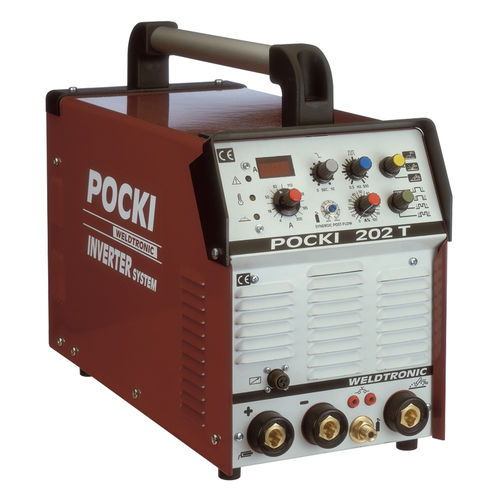 Poste à souder MMA - POCKI 202 T - WELDTRONIC SRL - TIG / triphasé / DC pulsé