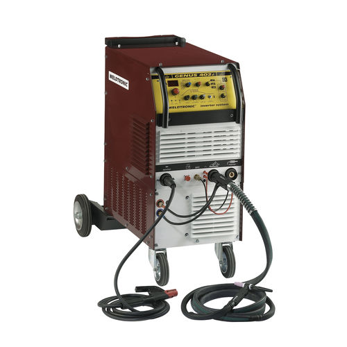 Poste à souder MMA - GENUS 402i  - WELDTRONIC SRL - TIG / triphasé / DC pulsé