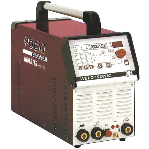 Poste à souder MMA - POCKI 182 AC / DC - WELDTRONIC SRL - TIG / monophasé / DC