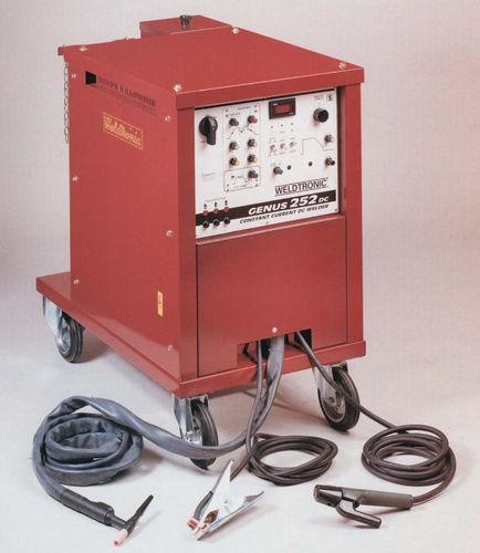 Poste à souder TIG - GENUS 252 DC – 402 DC  - WELDTRONIC SRL - triphasé / DC / à thyristors