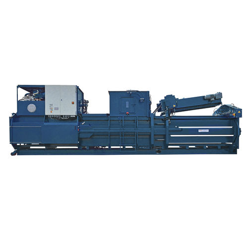 Presse à balles pour carton - Albamat 900 V5-Z1 - abba-Pressen Vertriebs GmbH & Co KG - pour papier / pour plastique / pour déchets