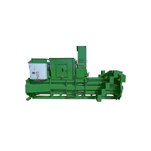Presse à balles pour carton - Albamat 500 V5 - abba-Pressen Vertriebs GmbH & Co KG - pour papier / pour plastique / horizontale