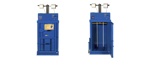 Presse à balles pour déchets - Abba 40 - abba-Pressen Vertriebs GmbH & Co KG - verticale / à chargement frontal / compacte