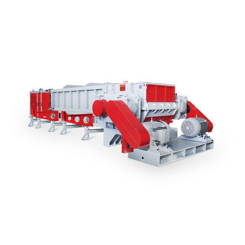 Déchiqueteur primaire - EPS series - ENMA Granulator (China) Co.,Ltd - à 1 arbre / métal / de déchets solides et en vrac