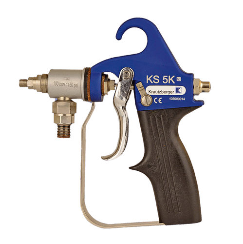 Pistolet pulvérisateur - KS 5K - Krautzberger - à colle / à graisse / manuel