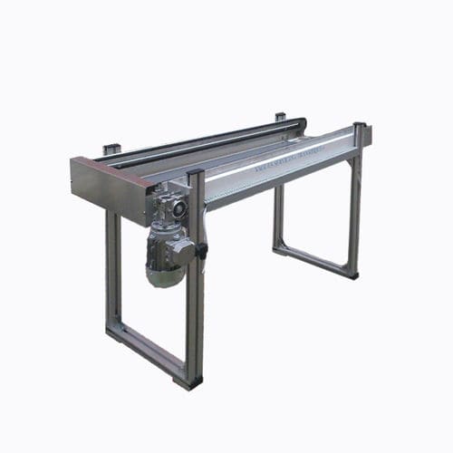 Convoyeur à bande - VAGUES SERVICES - en aluminium