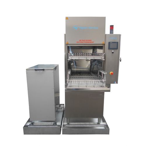 Machine de lavage à eau - LAV 4.3 - VAGUES SERVICES - de PCB / en inox / avec sécheur