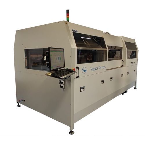Machine de brasage sélectif à vague - SSW-DIP/SELECT - VAGUES SERVICES - automatique / semi-automatique / contrôlable par PC