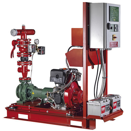 Groupe anti-incendie automatique - 1 KDN Compact EN 12845 - DAB