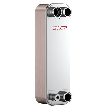 Échangeur de chaleur à plaques brasées - B20 - SWEP International - liquide / gaz / en acier inoxydable / compact