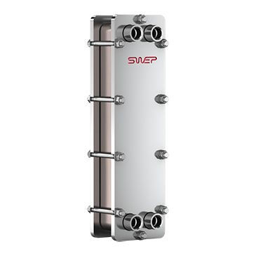 Échangeur de chaleur à plaques brasées au nickel - B28 H-Pressure - SWEP International - liquide / liquide / en acier inoxydable / haute performance