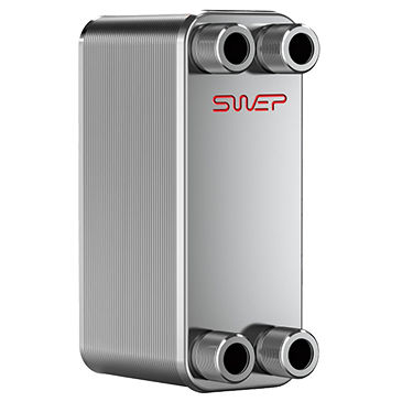 Échangeur de chaleur à plaques brasées - B5 - SWEP International - liquide / liquide / en acier inoxydable / en nickel