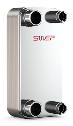 Échangeur de chaleur à plaques brasées - B185 - SWEP International - liquide / gaz / compact / refroidisseur de gaz
