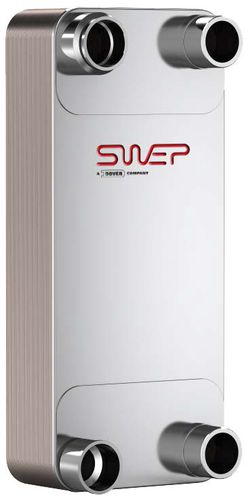 Échangeur de chaleur à plaques brasées - B400T - SWEP International - liquide / liquide / liquide / gaz / en acier inoxydable