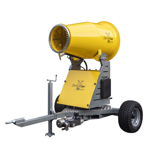 Canon brumisateur pour abattement de poussières - Demolitor 70 - WLP Systems S.r.l. - pour le contrôle d'odeur / pour assainissement des locaux / mobile