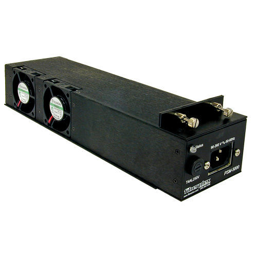 Alimentation électrique rackable - PSM-5000 - FiberPlex Technologies, LLC - AC/DC / modulaire