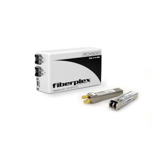 Émetteur-récepteur Ethernet - FOI-6010 - FiberPlex Technologies, LLC - pour fibre optique / SFP / à haute vitesse