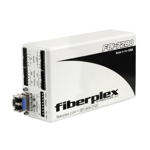 Émetteur-récepteur pour fibre optique - FOI-7280 - FiberPlex Technologies, LLC - bidirectionnel / analogique