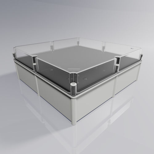 Coffret électrique de commande - CA-66A - SAFYBOX URIARTE - modulaire / en polyester / en polycarbonate
