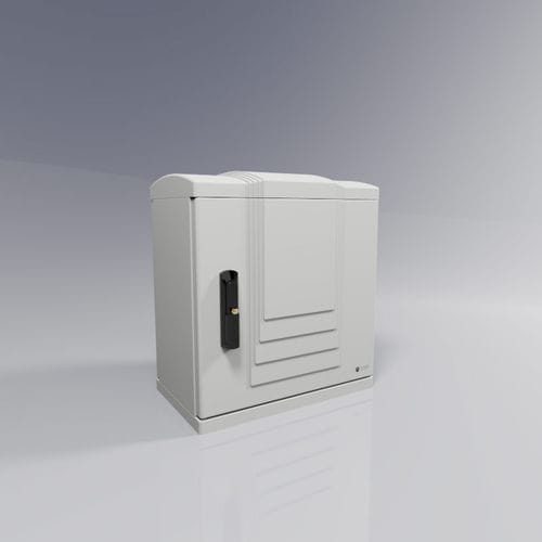 Armoire électrique au sol - ART-55 - SAFYBOX - en polyester renforcé fibre de verre / GRP / pour équipement de télécommunications