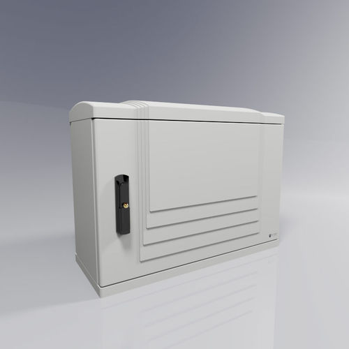 Armoire électrique au sol - ART-57 - SAFYBOX - en polyester renforcé fibre de verre / GRP / pour équipement de télécommunications