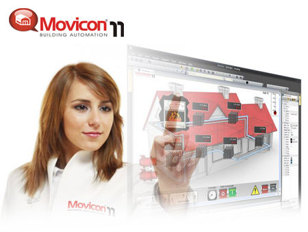 Logiciel de gestion - Movicon BA - Progea USA - pour bâtiments