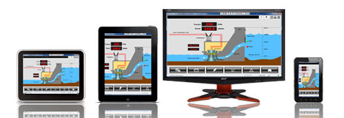 Logiciel de programmation de terminal HMI - Movicon PowerHMI - Progea USA