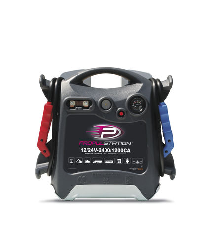 Booster de batterie 12 V - 24 V, 1200 CA | Propulstation® - Ceteor - plomb-acide / portable / professionnel
