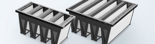 Matériau filtrant en fibre - BWF Envirotec - d'air / HEPA