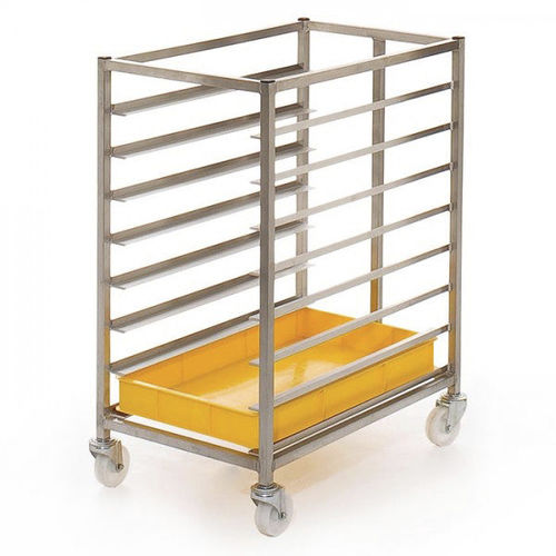 Roll-conteneur pour l'industrie agroalimentaire - H111 series - MI Mailbox International GmbH - 2 panneaux / en métal