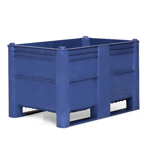 Caisse-palette en HDPE - D800  - MI Mailbox International GmbH - de manutention / pour produits alimentaires / pour produits en vrac