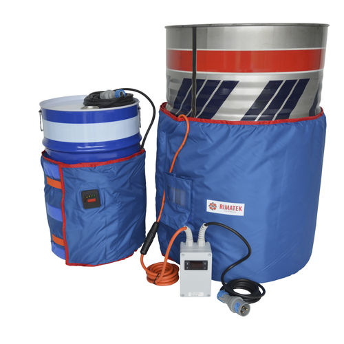 Chauffe-fût Industriel 200L / 55 Gallons - Couverture Chauffante Réglable 0-120°C, 2000W | Pour Huiles, Produits Visqueux